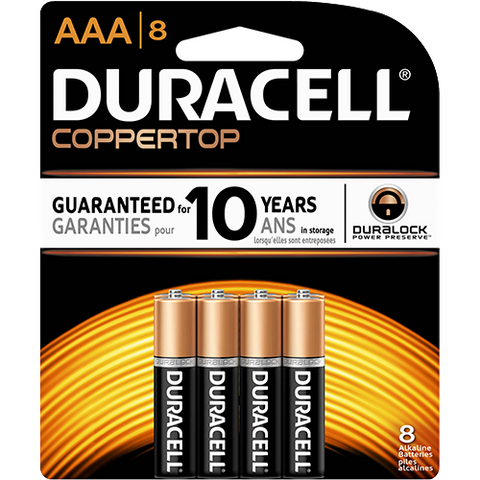 Duracell AAA - 8 Count