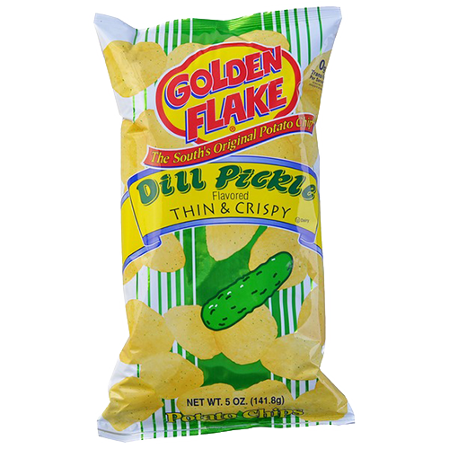 Golden Flake Dill Pickle Chips, 5 oz. – Clutch Deliveries