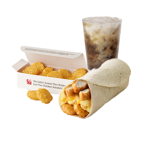 Hash Brown Scramble Burrito w/ Nuggets Meal (9am - 10:15am Only)