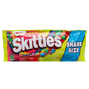 Skittles Sweet & Sour Share Size