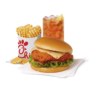 Spicy Chicken Sandwich Deluxe Meal