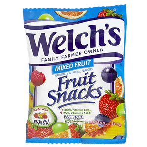 Welch's Fruit Snack Mixed Fruit 4 oz.